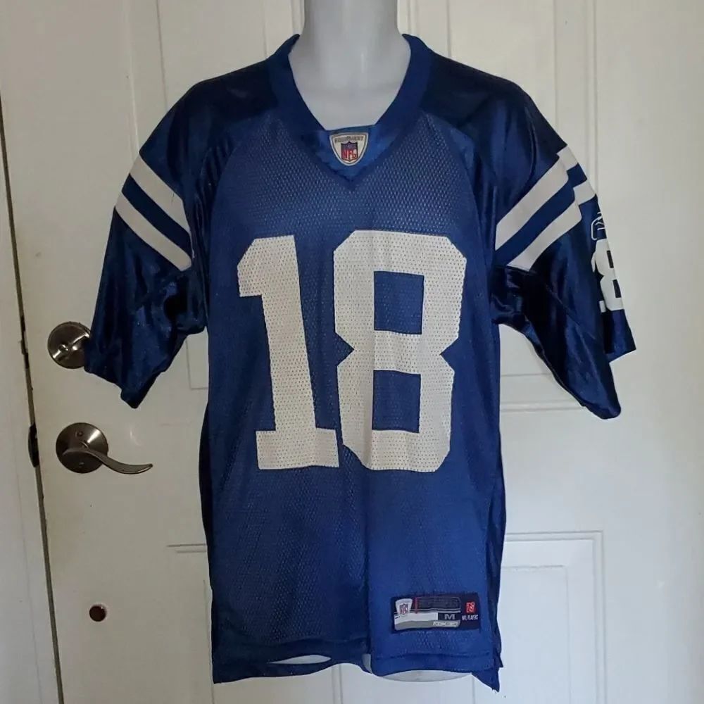 Indianapolis Colts #18 Manning Jersey M